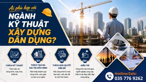 ngành kỹ thuật xây dựng dân dụng