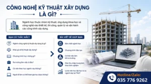 công nghệ kỹ thuật xây dựng