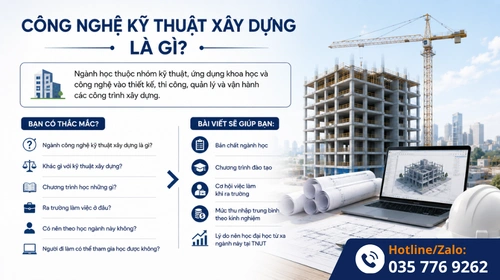 công nghệ kỹ thuật xây dựng