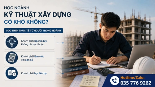 Góc nhìn thực tế về ngành kỹ thuật xây dựng