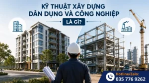 kỹ thuật xây dựng dân dụng và công nghiệp