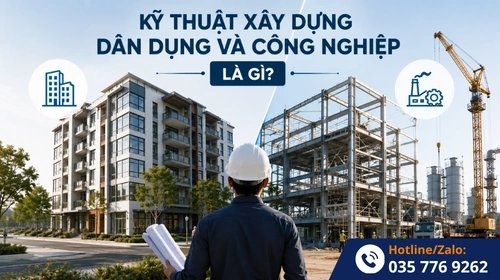 kỹ thuật xây dựng dân dụng và công nghiệp