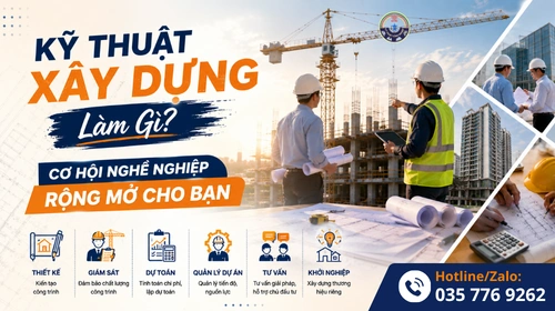 Kỹ thuật xây dựng làm gì