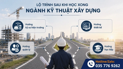 Lộ trình phát triển của ngành sau khi ra trường