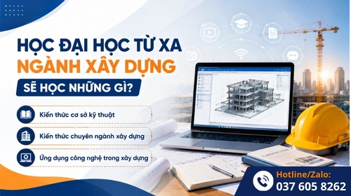 đại học từ xa ngành xây dựng