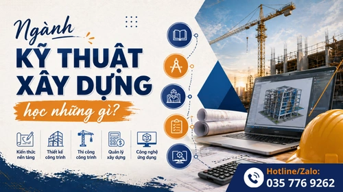 Những môn mà ngành kỹ thuật xây dựng cần phải học