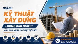 Ngành kỹ thuật xây dựng lương bao nhiêu