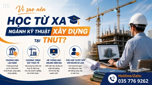 Vì sao nên lựa chọn học từ xa tại TNUT?