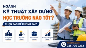 Ngành kỹ thuật xây dựng học trường nào tốt